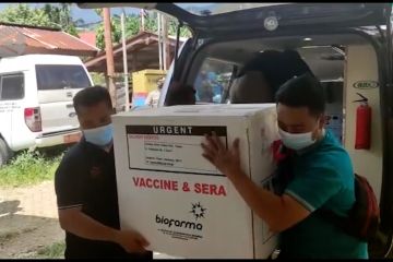 28.080 dosis vaksin tahap dua tiba di Papua