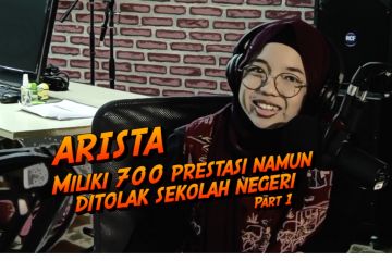 Arista, miliki 700 prestasi namun ditolak sekolah negeri (bagian 1 dari 3)