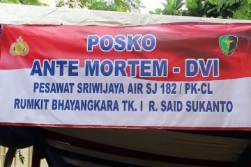 6 jenazah korban Sriwijaya Air SJ-182 kembali teridentifikasi