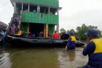 Danrem : Banjir di Kalsel akibat curah hujan tinggi 