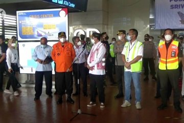 Menhub Budi janji maksimalkan pencarian korban pesawat Sriwijaya Air 