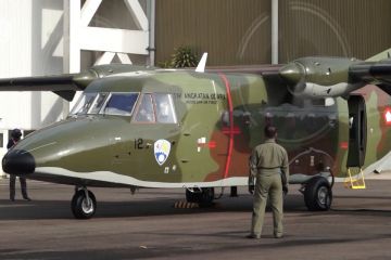 PT Dirgantara Indonesia lepas Ferry Flight NC-212i untuk TNI AU