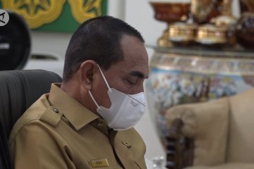 Gubernur Sumut konsolidasi rencana vaksinasi serentak bagi nakes