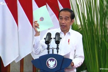 Presiden Jokowi bagikan 584 ribu sertifikat tanah untuk rakyat se-Indonesia