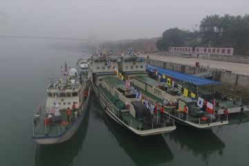 Patroli gabungan ke-101 di Sungai Mekong dimulai