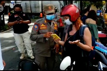 Sepekan PPKM di Bali, 90 persen pelanggar adalah WNA