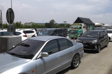 Volume kendaraan Tol Cikampek menuju Jakarta meningkat