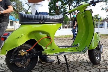 Forum BUMN Babel sosialisasi penggunaan motor listrik