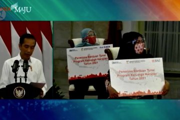 Presiden luncurkan bantuan tunai se-Indonesia tahun 2021