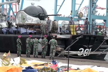 Tim gabungan tambah jumlah kapal pencarian pesawat Sriwijaya