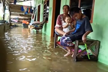 Banjir rendam ratusan permukiman di Bangka Belitung