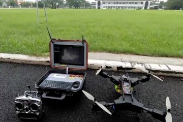 Drone pengintai bawah air nirawak karya prajurit wisudawan STTAL