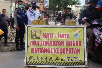 Palembang fokus pembangunan infrastruktur jalan dan jembatan