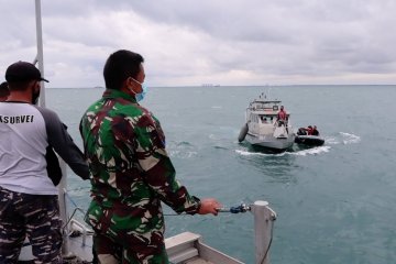 TNI AL turunkan robot cari CVR Sriwijaya Air SJ-182