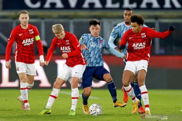 Ajax kian kokoh di puncak usai hancurkan AZ Alkmaar 3-0