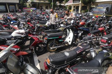 Ratusan Sepeda Motor Disita Karena Balap Liar Antara News