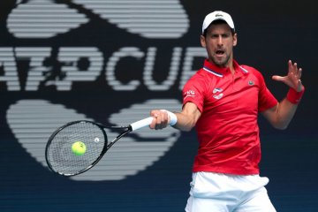 Djokovic kantongi kemenangan pertama di ajang Grand Slam favorit