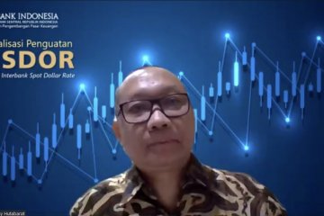 BI perkuat kurs referensi Jakarta Interbank Spot Dollar Rate