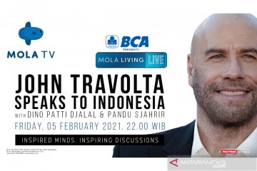 John Travolta akan bagi kisah hidup ke penggemar di Indonesia