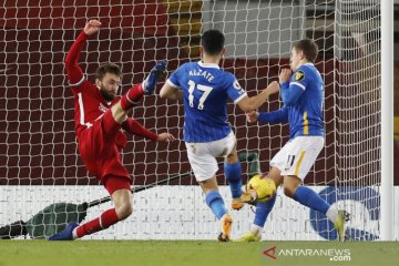 Liverpool kalah dua laga beruntun di Anfield kala dibekuk Brighton