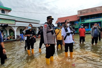 Kapolda Kalsel: Banjir belum sepenuhnya surut, tim SAR masih siaga