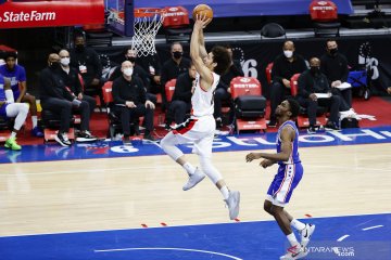 Trail Blazers petik kemenangan di kandang Philadelphia 76ers