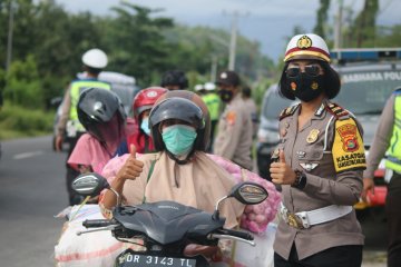 Polres Lombok Barat awasi pelanggaran lalu lintas dengan CCTV