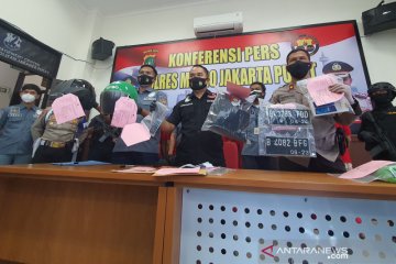 Komplotan penipu pengguna motor luar kota diringkus polisi