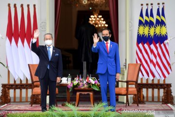 Presiden menerima kunjungan kenegaraan PM Malaysia