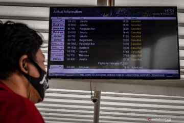 Banjir Semarang, 21 jadwal penerbangan bandara setempat jadi terdampak