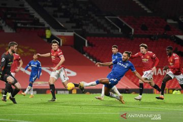 Liga Inggris: Everton tahan imbang MU di Old Trafford