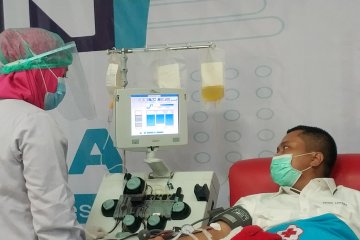 Hanya karyawan Semen Tonasa ikut donor plasma BUMN di Makassar