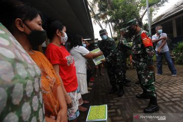 Kodam XIII/Merdeka serahkan bantuan untuk korban banjir