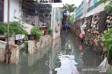 Dua pompa portabel atasi genangan air di dua RW Kedoya Utara