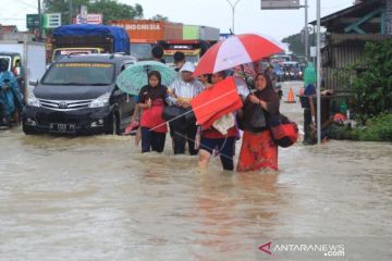 Banjir Luapan Sungai Cipanas