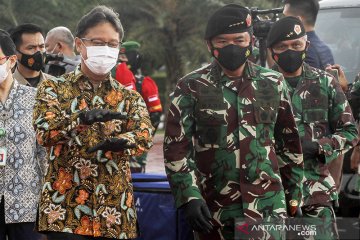 Menkes: Diperlukan kerja sama TNI-Polri tekan laju penyebaran COVID-19