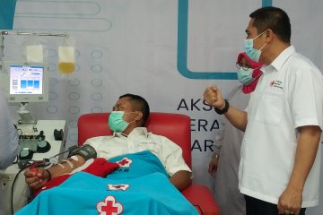 PMI: Proses donor plasma di Makassar butuh biaya besar