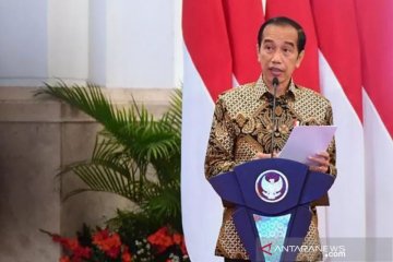 Presiden Jokowi sebut aspirasi pers ditampung di UU Cipta Kerja