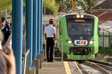 Stasiun tertua Ranah Minang beroperasi lagi setelah "mati" 44 tahun