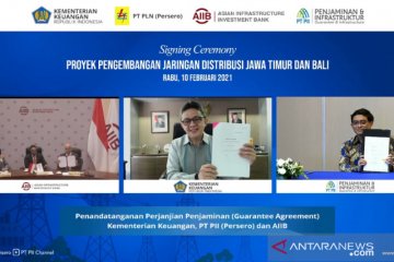 PLN raih pembiayaan dari AIIB bangun jaringan distribusi Jatim-Bali