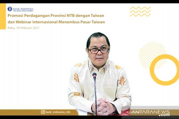 BI-KDEI Taipei gelar promosi perdagangan NTB ke Taiwan secara virtual