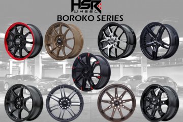 HSR Wheel hadirkan Boroko Series untuk modifikasi JDM