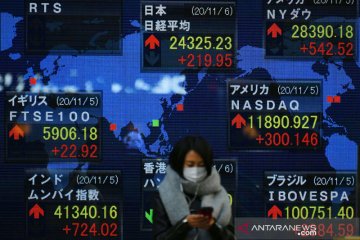 Saham Tokyo ditutup lebih tinggi, Indeks Nikkei naik 0,60 persen