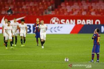 Copa del Rey : Barcelona tunduk 0-2 di kandang Sevilla