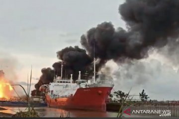 Kapal yang terbakar di Samarinda milik anggota DPR RI