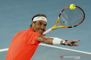 Nadal lolos ke-15 kalinya ke babak ketiga Australian Open