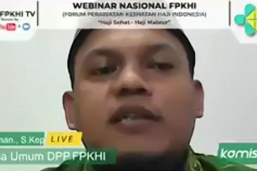 FPKHI: Tugas perawat haji saat pandemi lebih berat