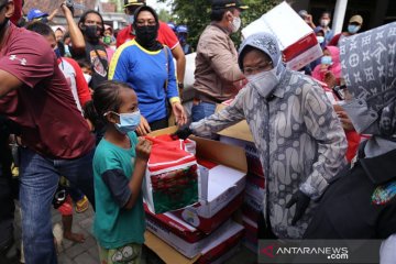 Kemensos kirimkan bantuan untuk korban banjir di Jombang