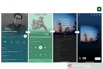 Sambut Valentine, JOOX buat fitur "lyric card"