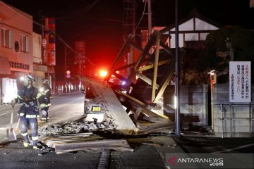 Gempa bumi goncang Prefektur Fukushima Jepang